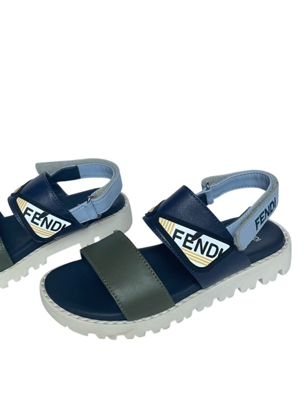 Fendi boy leather sandals 31